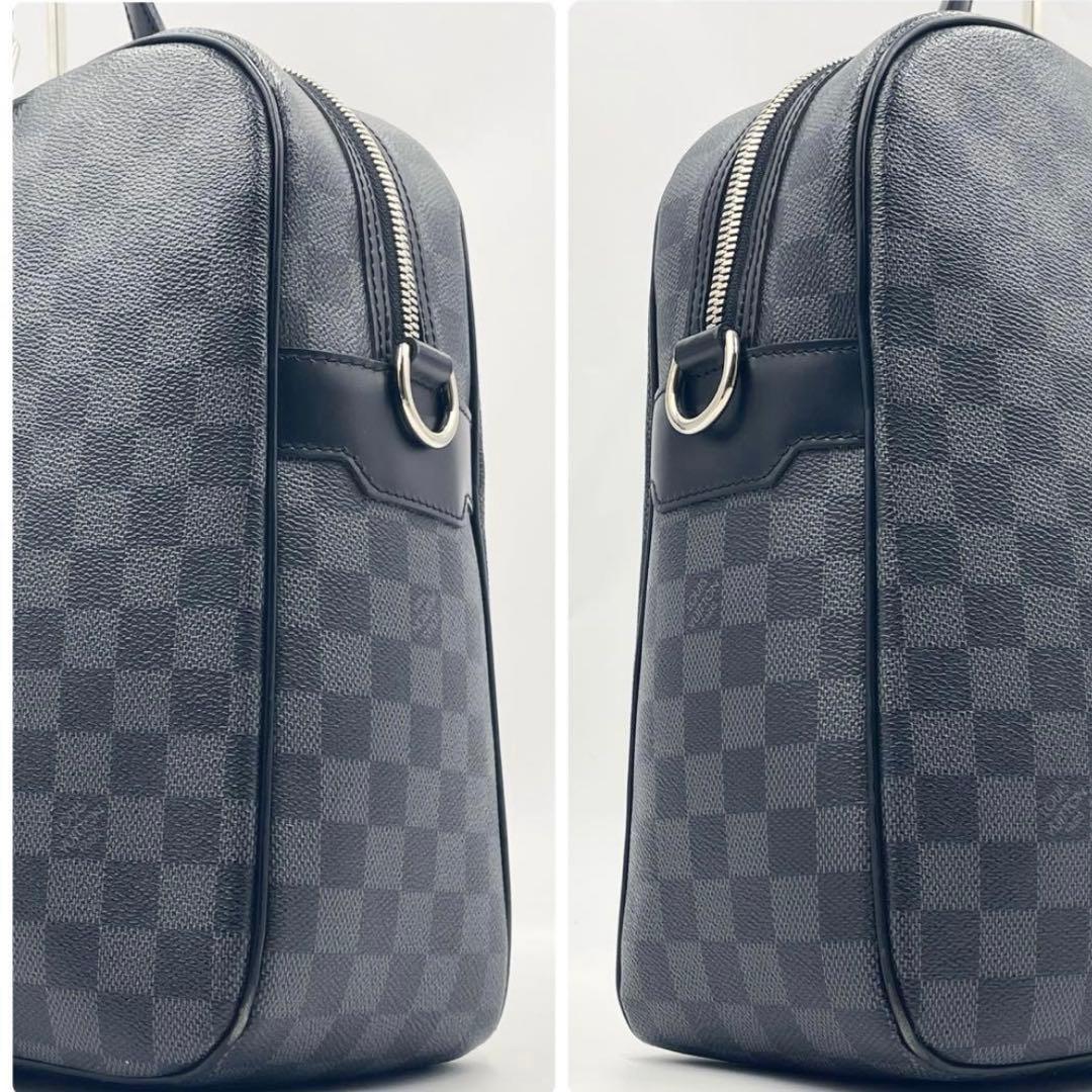【美品】ルイヴィトン ダミエグラフィット ヨーン 2wayビジネスバッグ 大容量