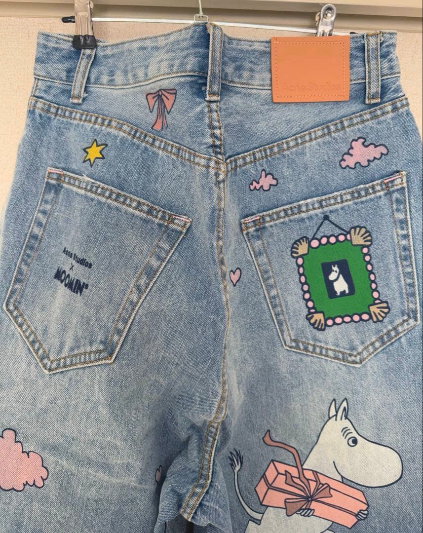 ラ*ん様 最高品質　スーパーバギー　フィット　ジーンズ　S 定価12万