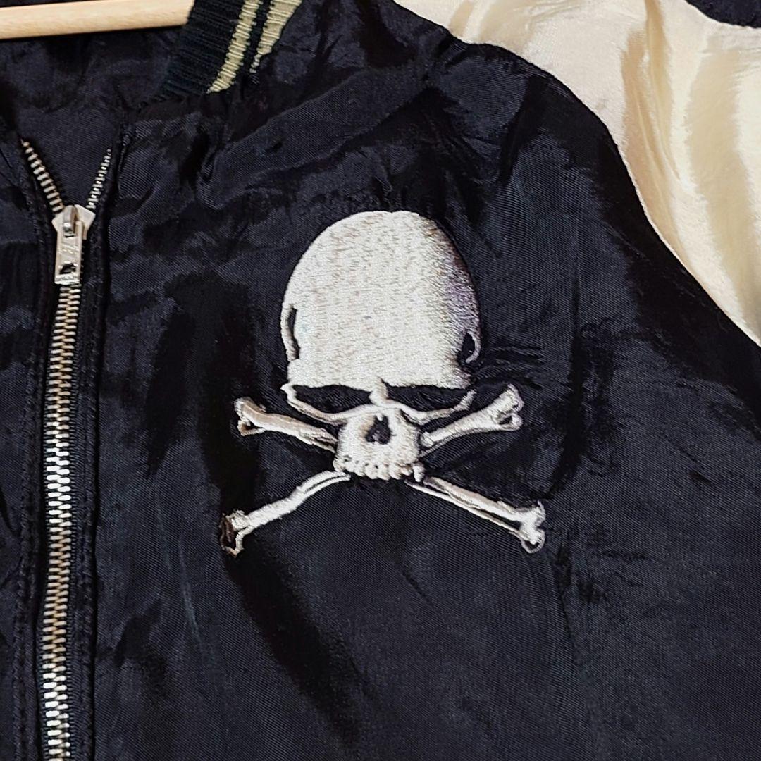希少 クローズワースト 高橋ヒロシ【XL】TFOA スカジャン スカル 刺繍 黒