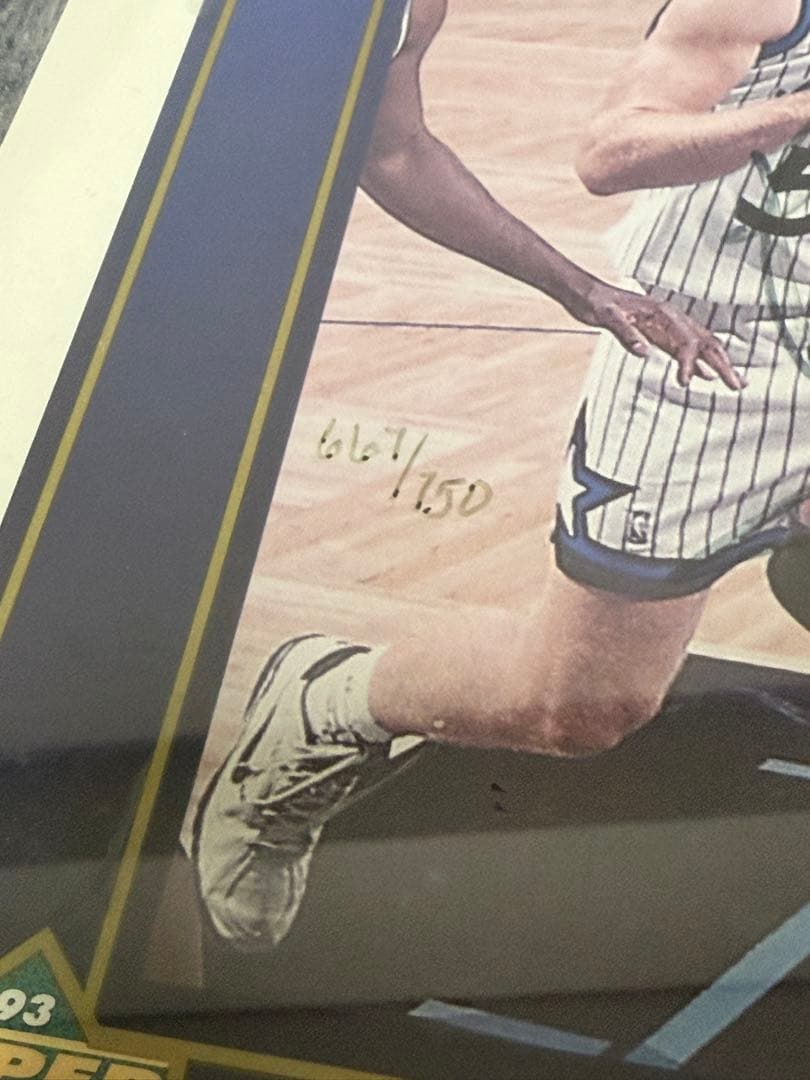 NBA ハーダウェイ 直筆サイン入り大判カード UPPER DECK UDA