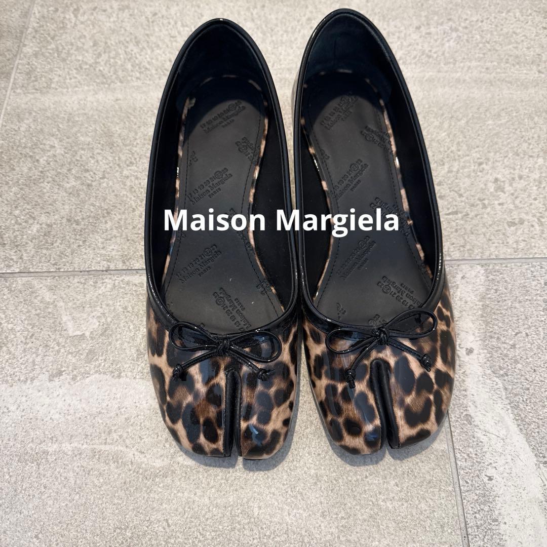 Maison Margiela マルジェラ エナメルバレエシューズ