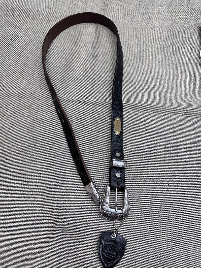 GLAD HAND × HTC \"EMBOSS FLOWER\" ウエスタンベルト