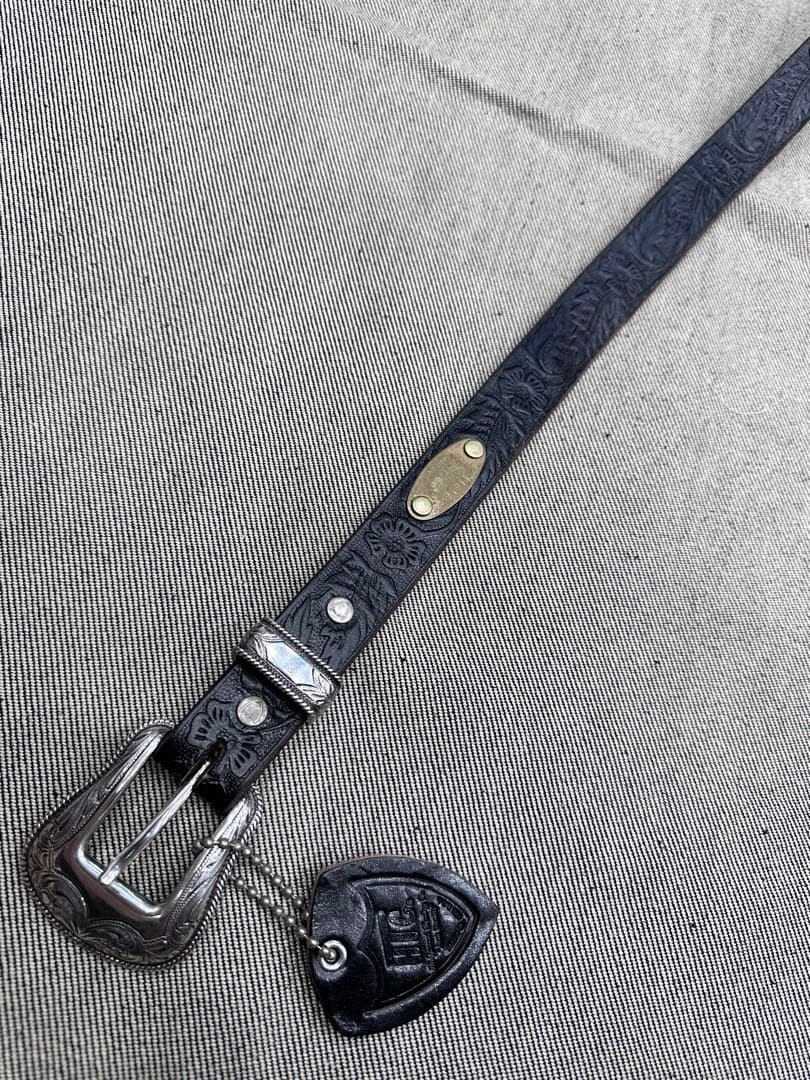 GLAD HAND × HTC \"EMBOSS FLOWER\" ウエスタンベルト