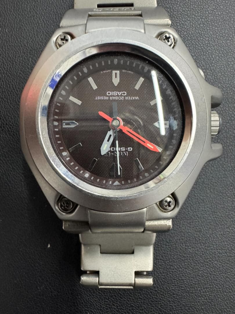 CASIO G-SHOCK 腕時計 MRG-120T クオーツ ブラック