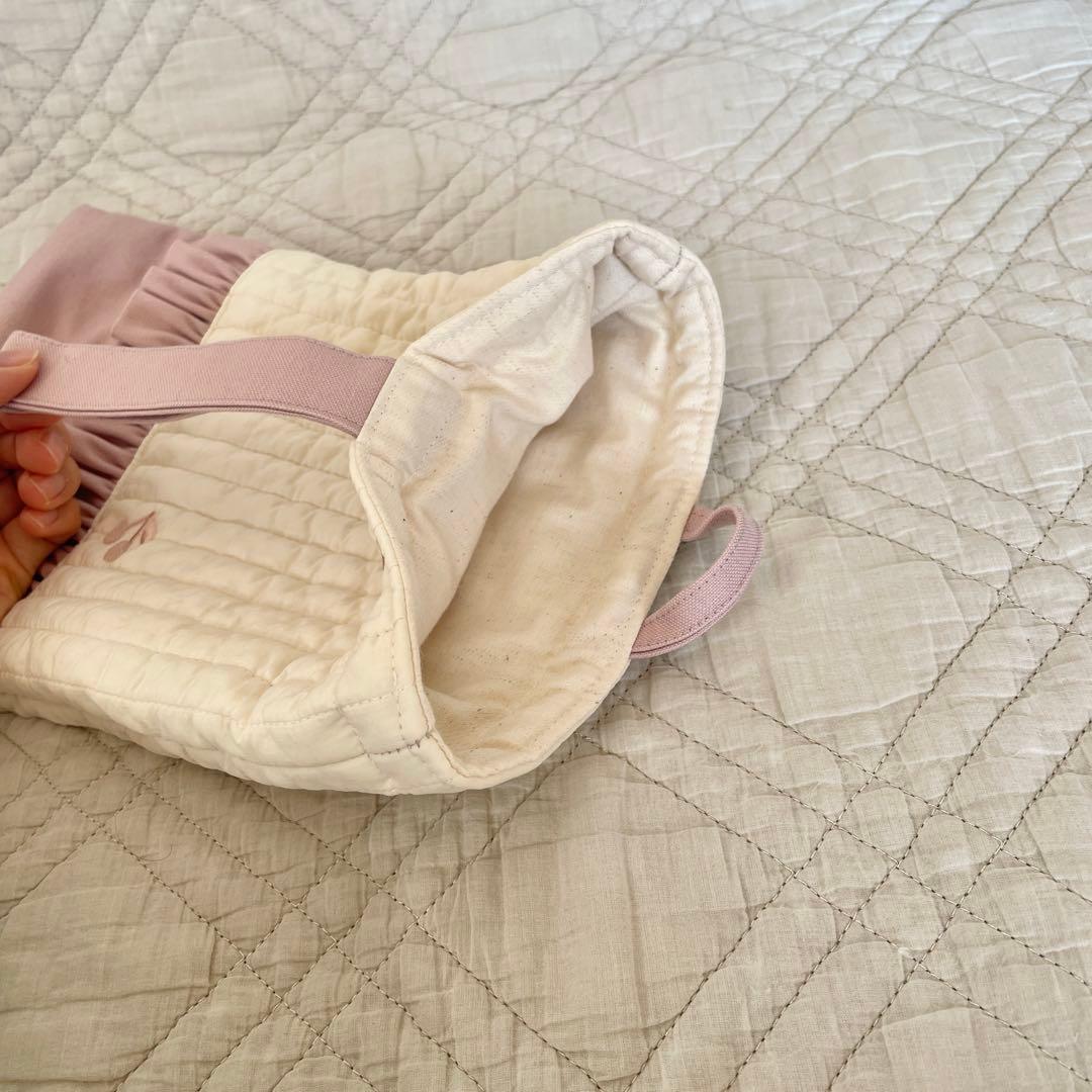 さくらんぼヌビ　レッスンバッグ　上靴袋　お着替え袋　セット