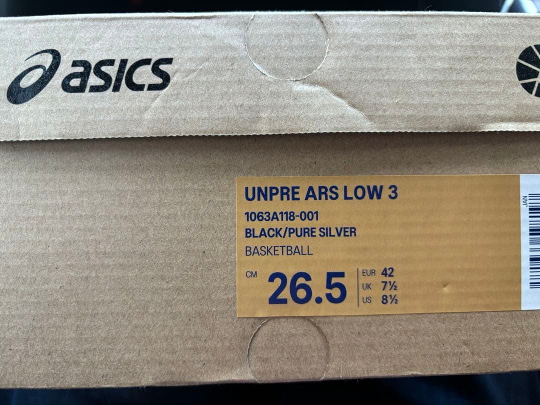 ASICS × ballaholic UNPRE ARS LOW 3 26.5