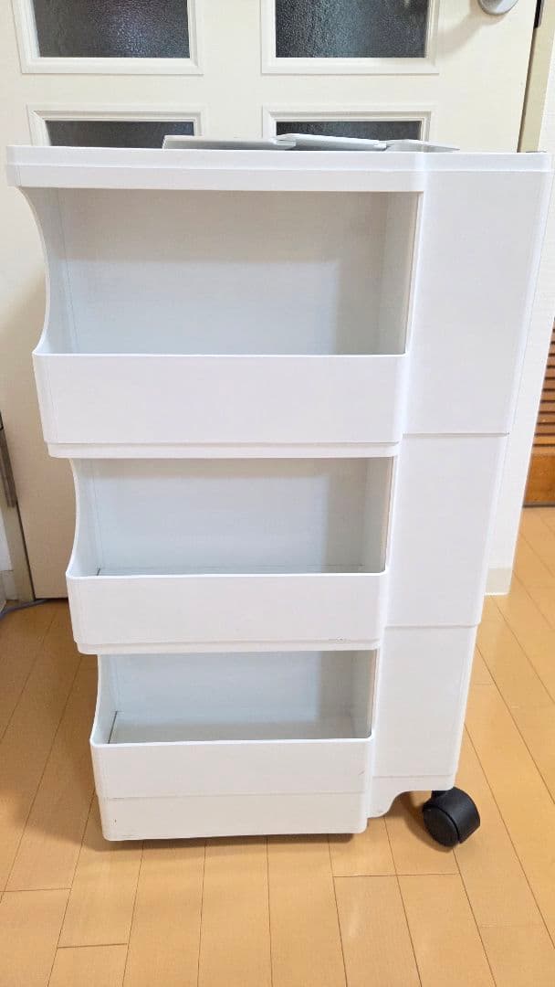 ★正規品★ジョエ・コロンボ　ボビーワゴン 3段5トレイ ホワイト★美品★