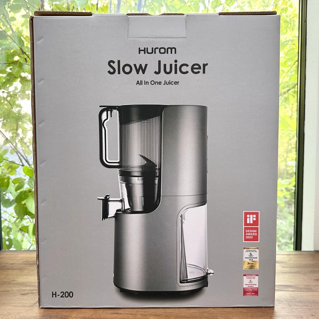 ヒューロム スロージューサー H-200(ダークグレー)