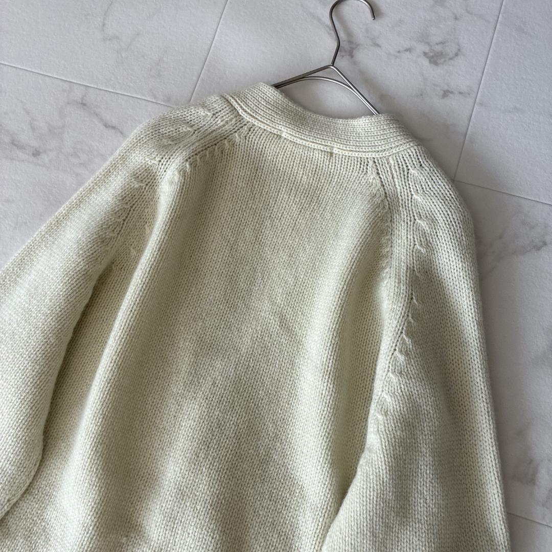 美品 ギャルリーヴィー♡ファインウール ロングカーディガン 春色 定価3.9万