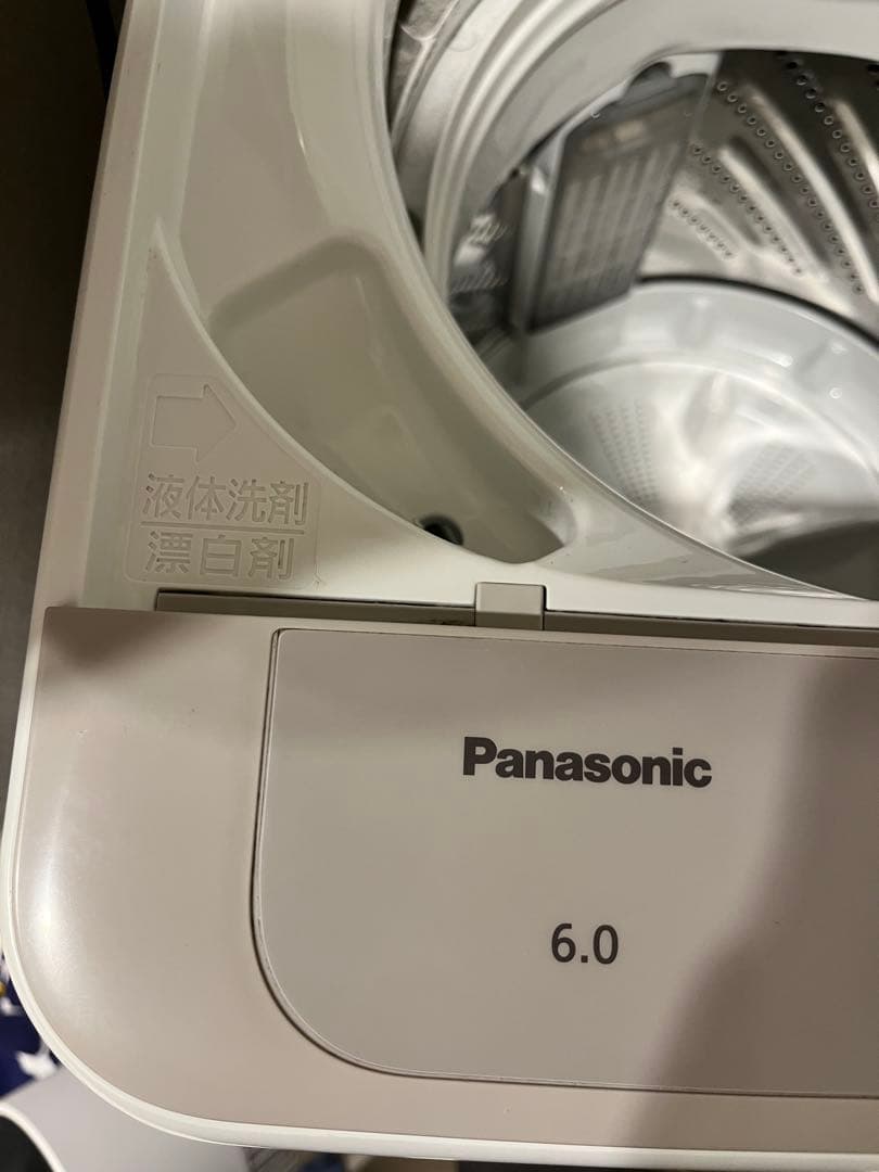 【1/10以降発送】22年 Panasonic NA-F60B15洗濯機 6kg