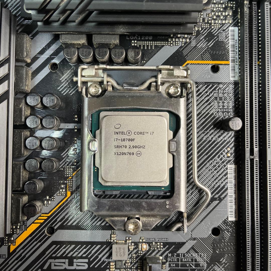 マザーボード b460m plus+core i7 10700F