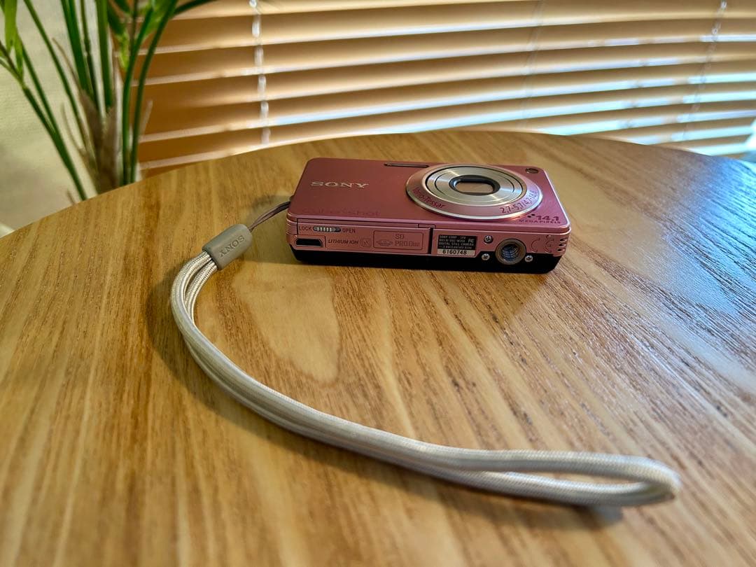 SONY Cyber-shot DSC-W350 ピンク動作確認済 超美品