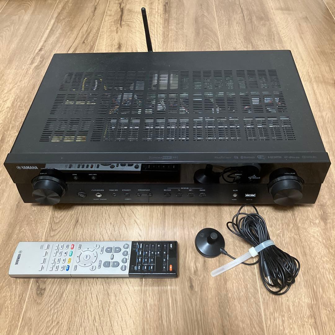 【YAMAHA AVレシーバー RX-S601 ブラック】リモコン付き・箱なし