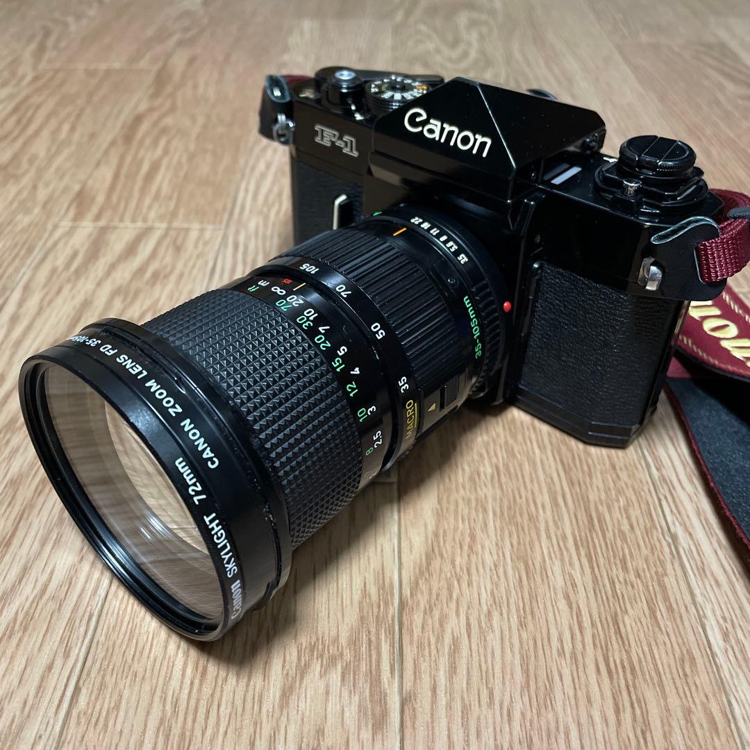 Canon F-1 前期型 本体 ＋ 35mm〜105㎜レンズ