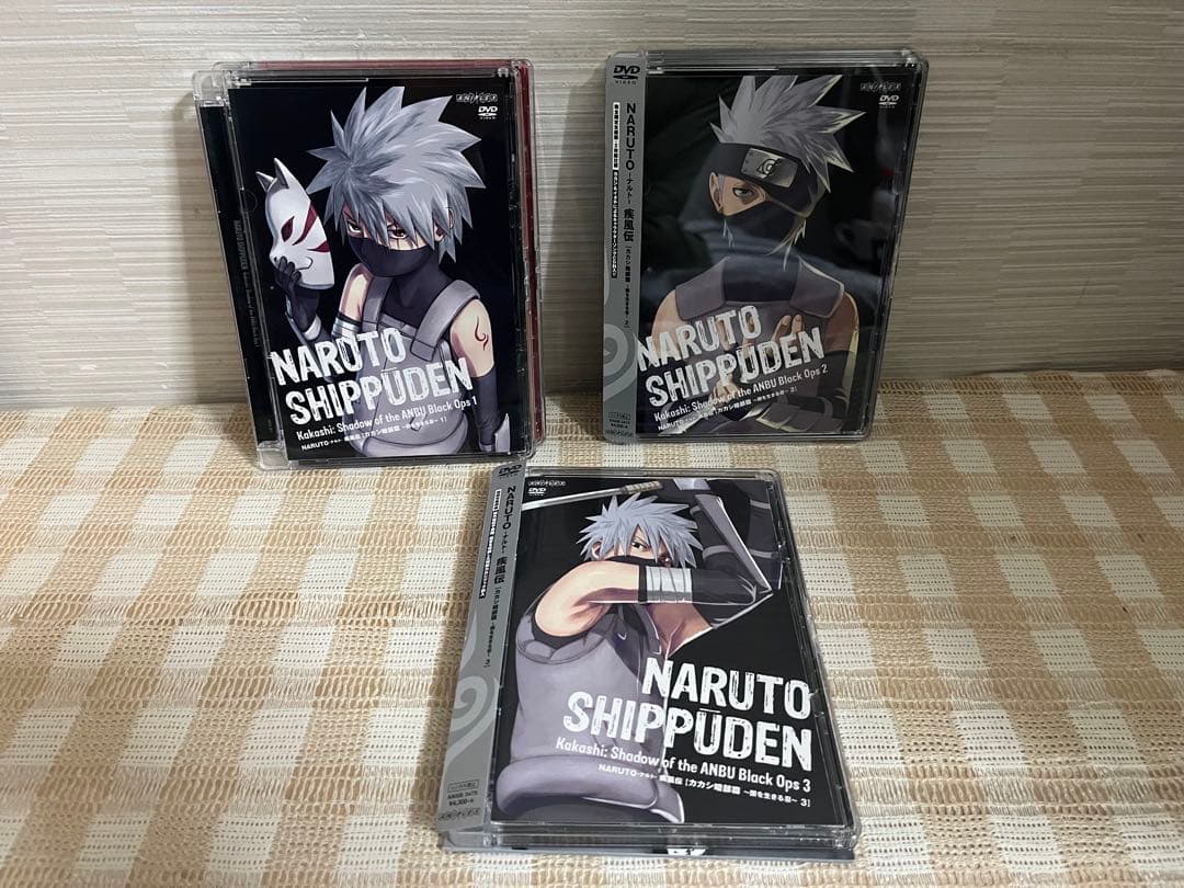 NARUTO-ナルト- 疾風伝 カカシ暗部篇～闇を生きる忍～全3巻セット　DVD