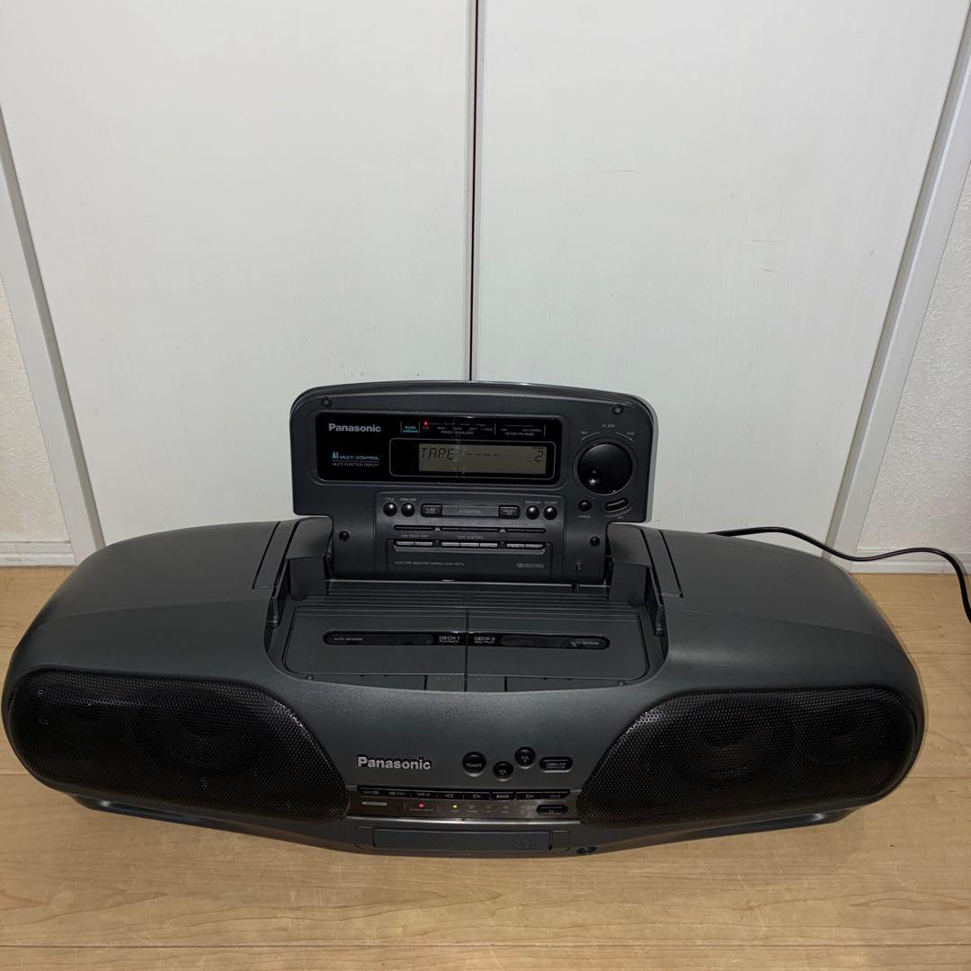 美品！パナソニック　コブラトップ搭載　CDラジカセ　RX-DT707 動作ok