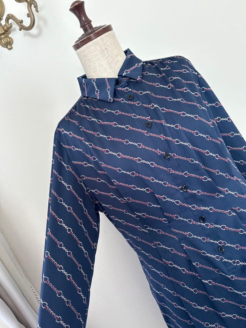 2024マッキントッシュロンドン　ビットプリントワンピース 38 ¥75,900