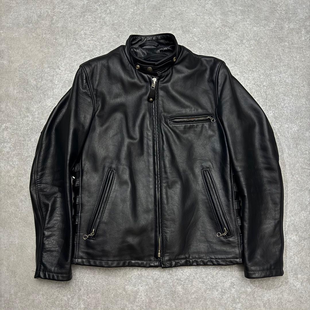 schott x SWAGGER 641GG シングルライダースジャケット