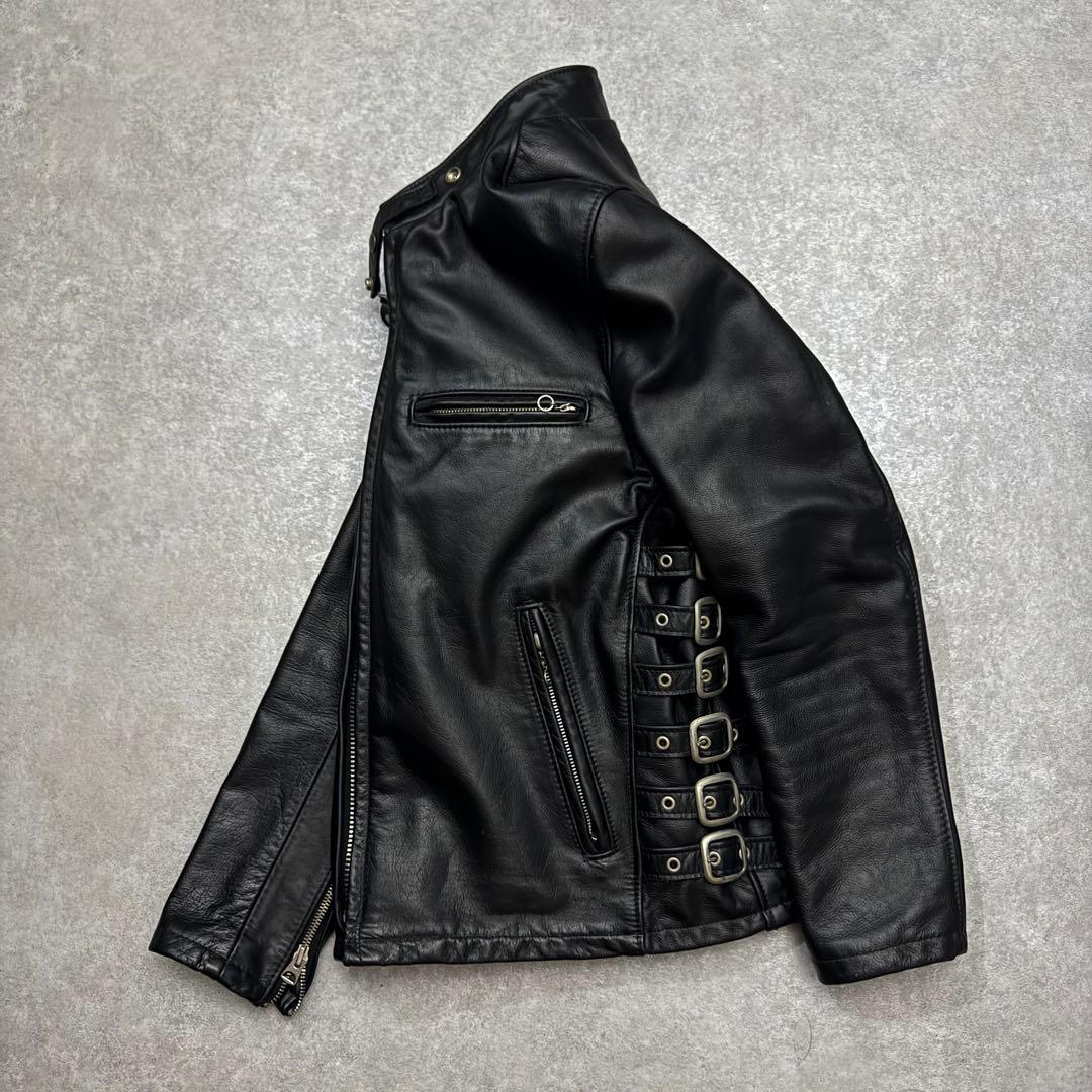 schott x SWAGGER 641GG シングルライダースジャケット