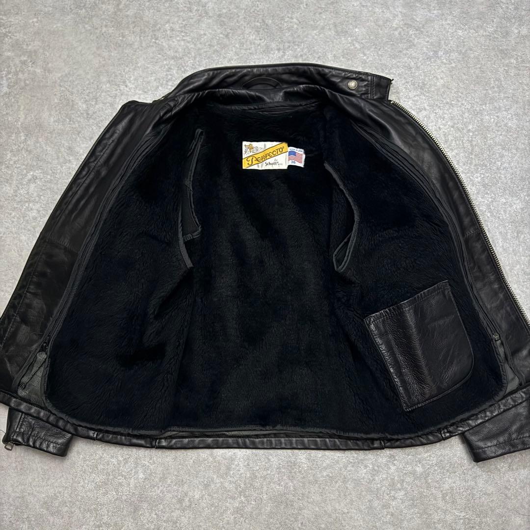 schott x SWAGGER 641GG シングルライダースジャケット