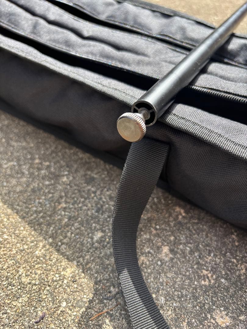 ラーテルワークス ウッドパネルテーブル 木製天板 収納バッグ付き