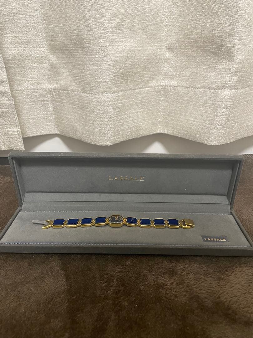 ゆ*」様 ヴィンテージ　超稀少　セイコーラサール　ブレスレット腕時計　グリーンス