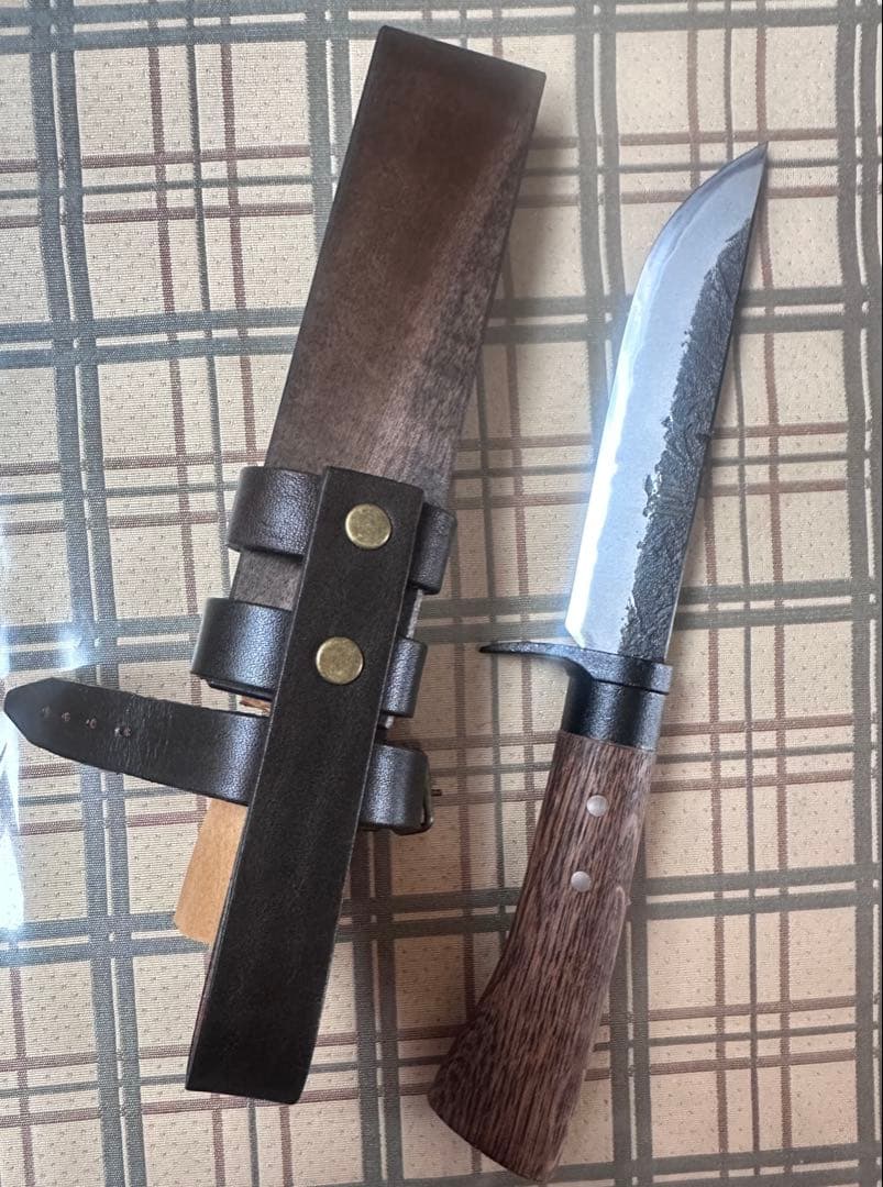 晶之作 剣鉈 (山鉈 狩猟刀) アウトドア D194