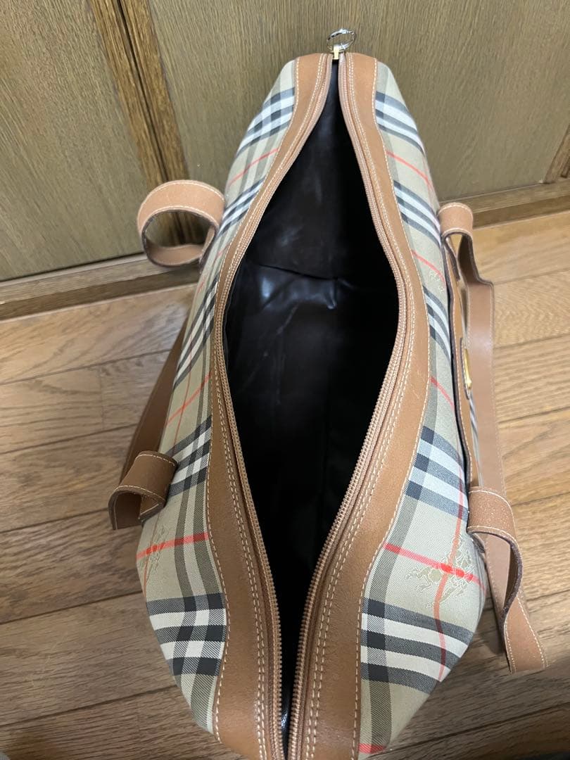 Burberry チェック柄 トートバッグ　ノバチェック　ヴィンテージ