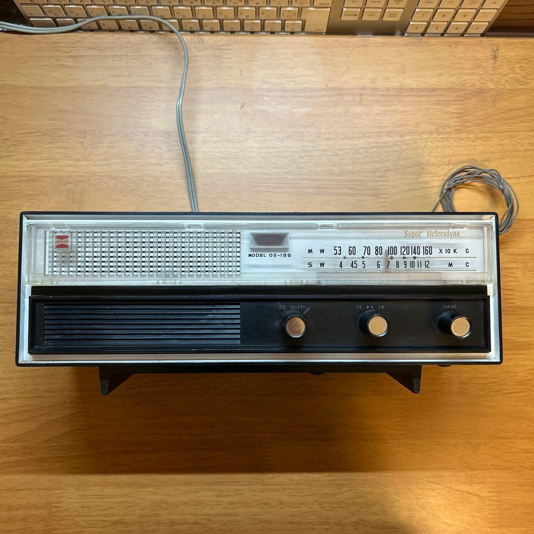 オンキョー　OS-195 真空管ラジオ