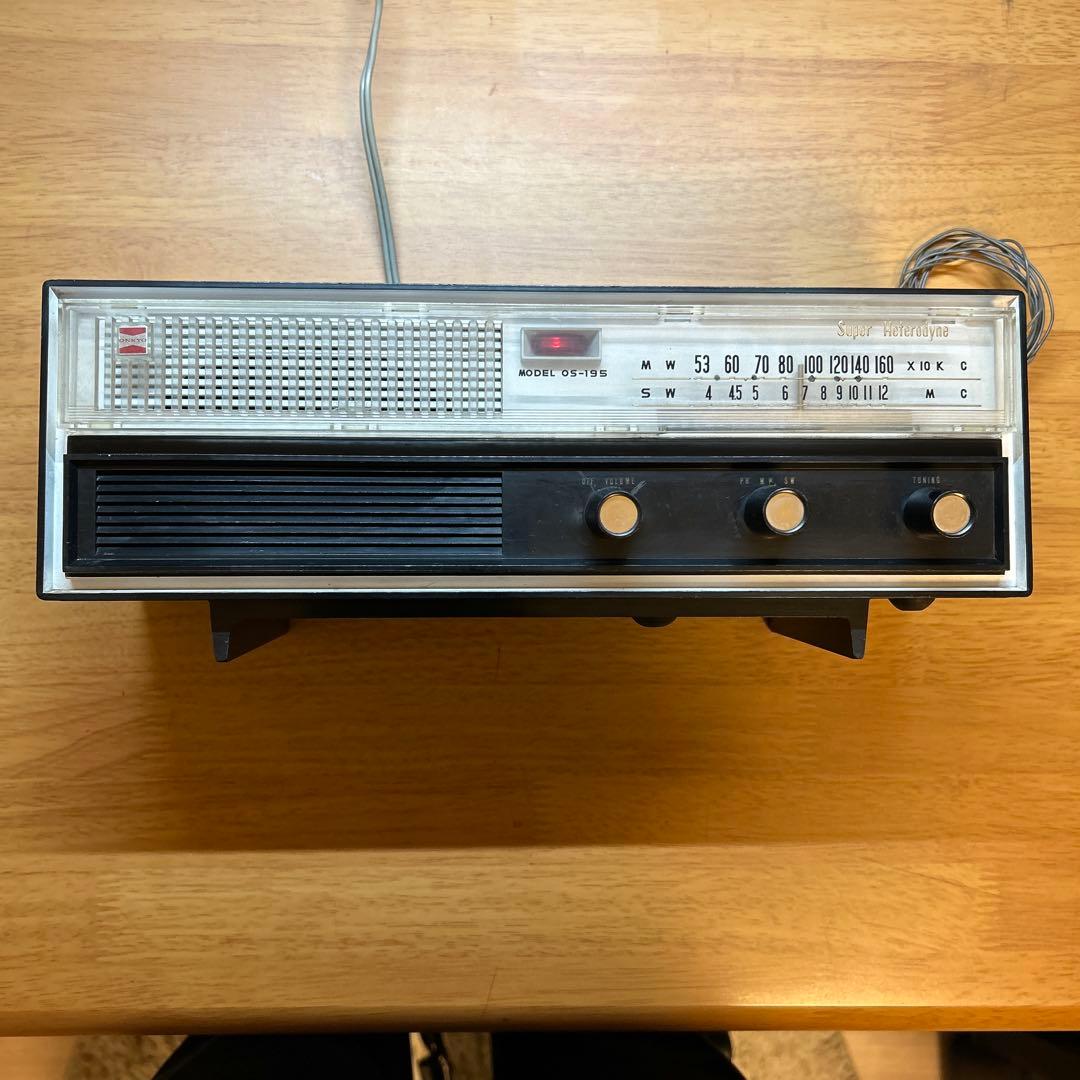 オンキョー　OS-195 真空管ラジオ