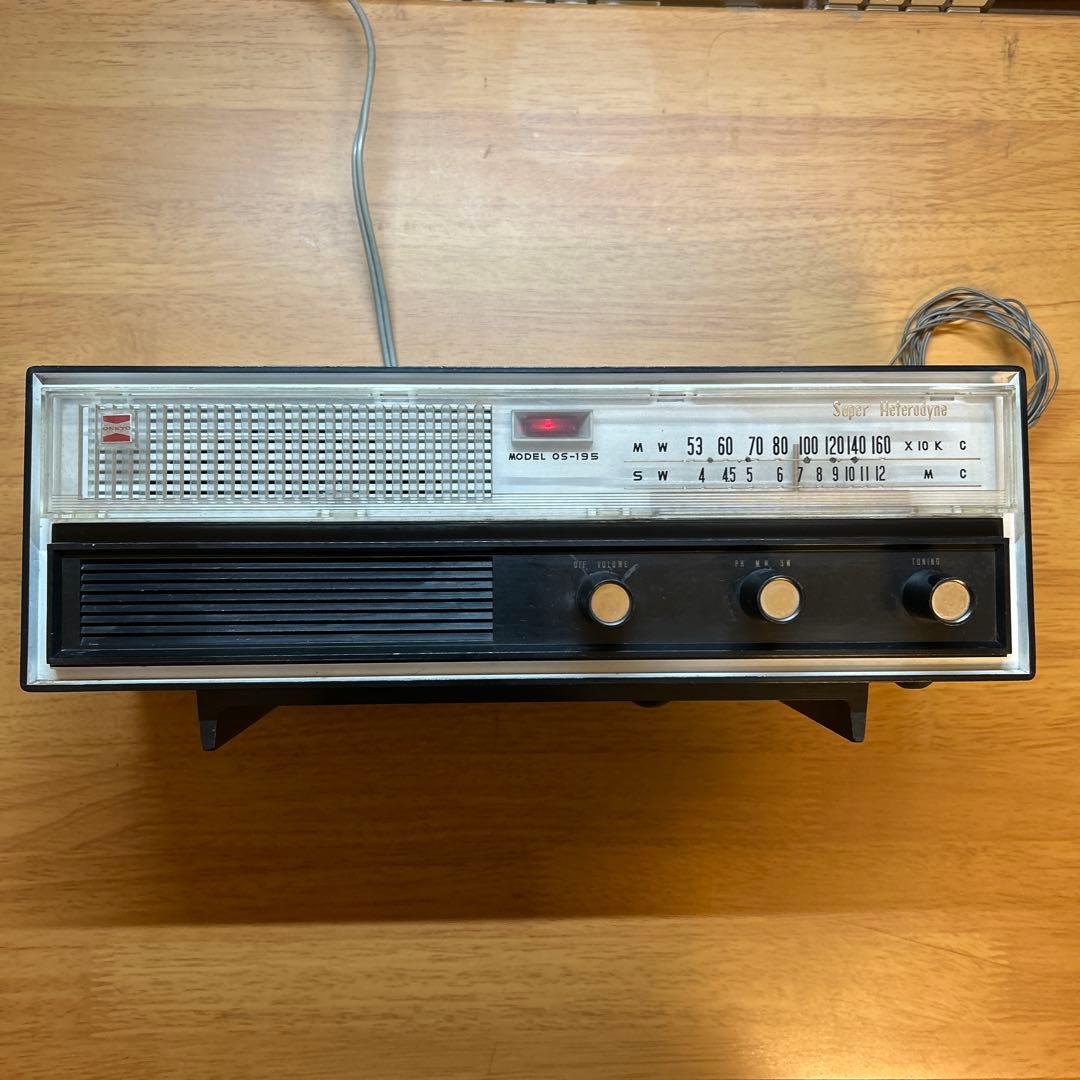 オンキョー　OS-195 真空管ラジオ