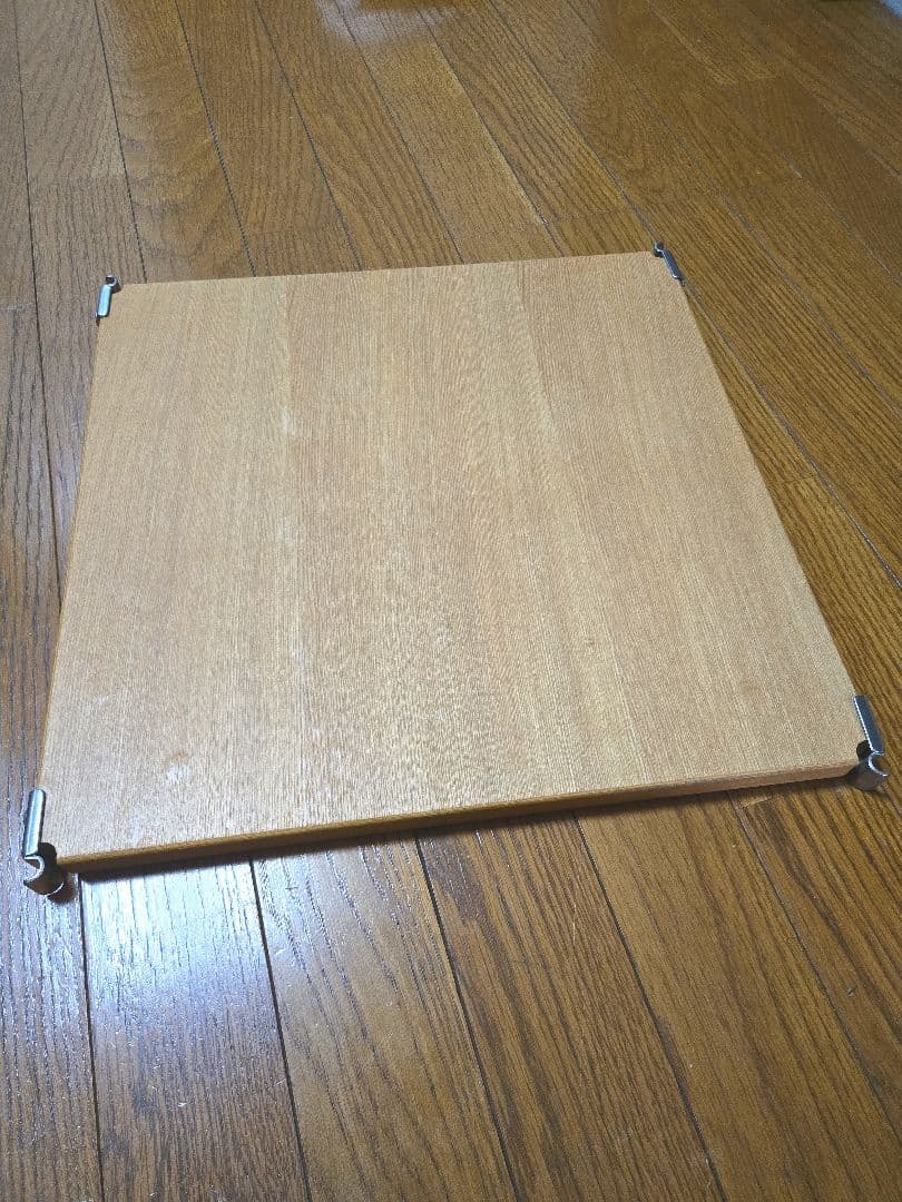 無印良品　帆立　 ステンレスユニットシェルフ　 オーク材 追加棚板3枚