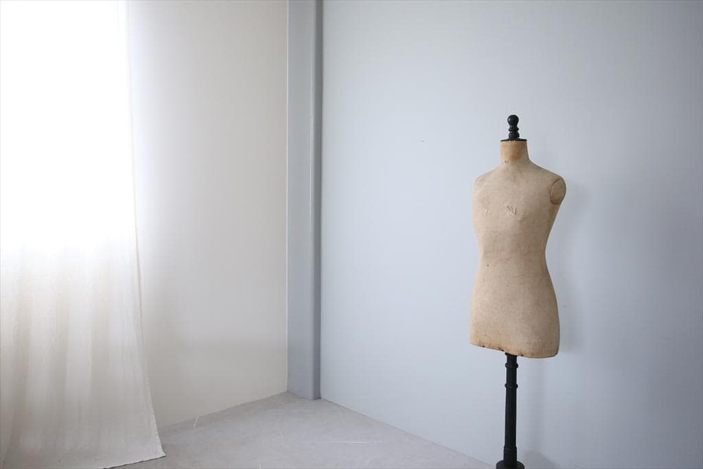 フランスアンティーク◇レディーストルソー/女性ボディ/マネキン/人形(86-40