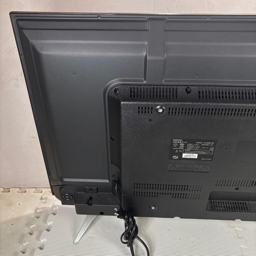 同志社　オリオン　OL40WD100 液晶テレビ　2020年製　40型