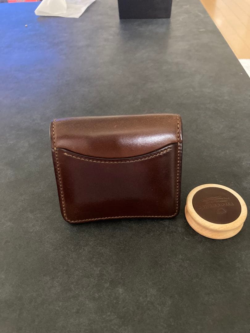 イ*読様 ワイルドスワンズ　パーム　シェルコードバン　マホガニー　銀座8周年限定