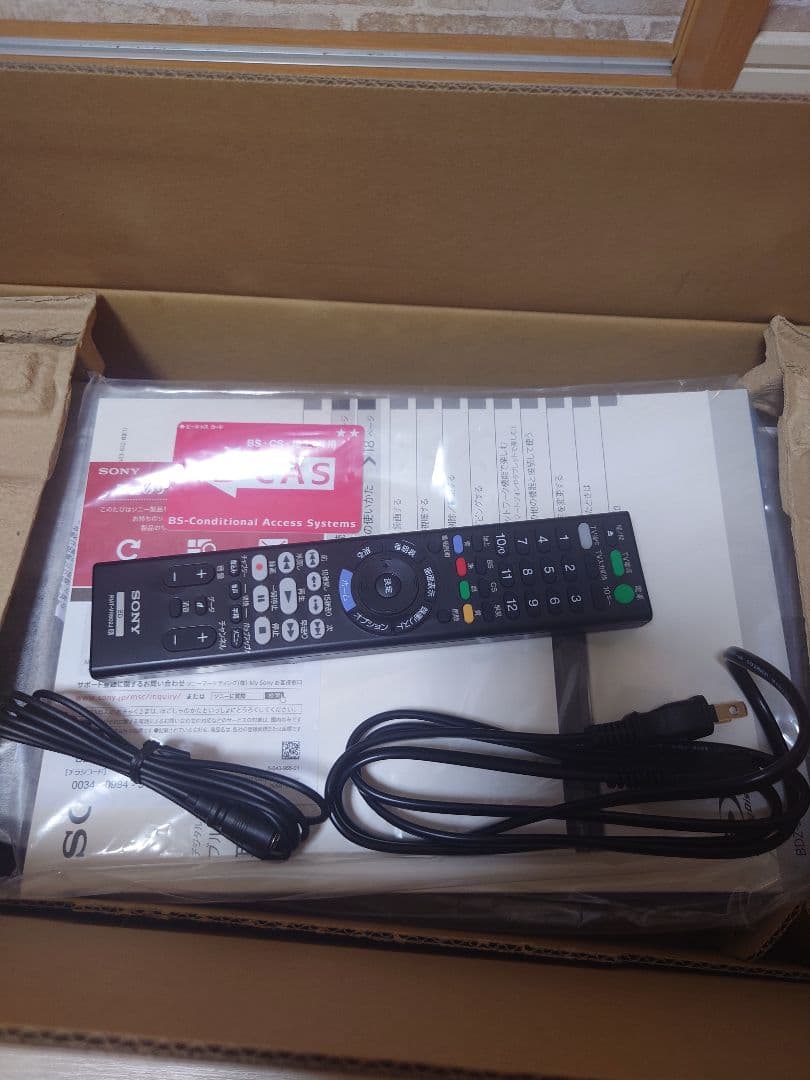 SONY BDZ-ZW1900 ブルーレイレコーダー　※動作確認のみ