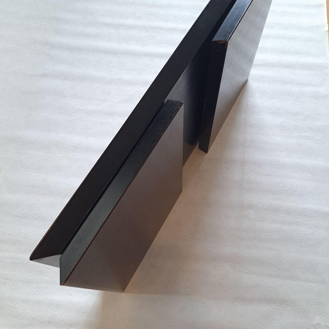 上質 TAIYO 和モダン 折り畳み 座卓 ローテーブル ダークブラウン 木製