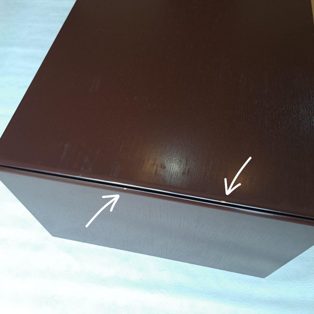 上質 TAIYO 和モダン 折り畳み 座卓 ローテーブル ダークブラウン 木製