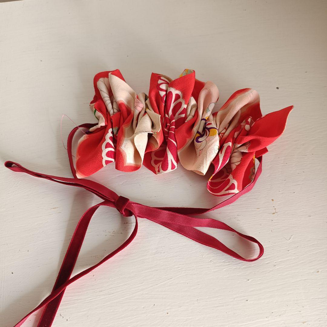 専用です☆　　　アンティークピンククリームオレンジの着物