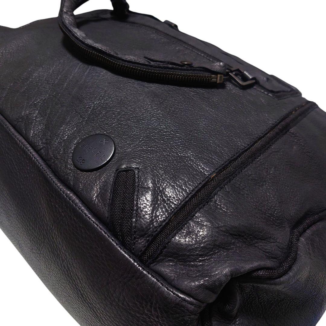 DIESEL アーカイブ メンズ レザー トートバッグ