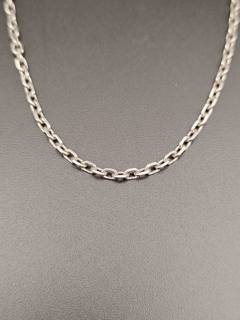 アリゾナフリーダム ネックレスチェーン 細角 3mm シルバー925