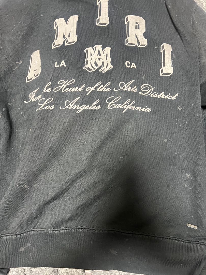 て*ん様 極美品！AMIRI ジップパーカー　1月末まで