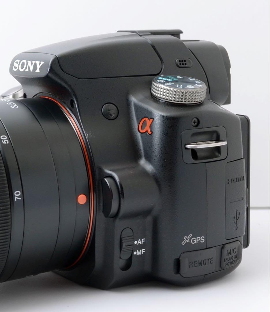 S数約5700回！SONY α55★転送OK★すぐ使える★超望遠付き