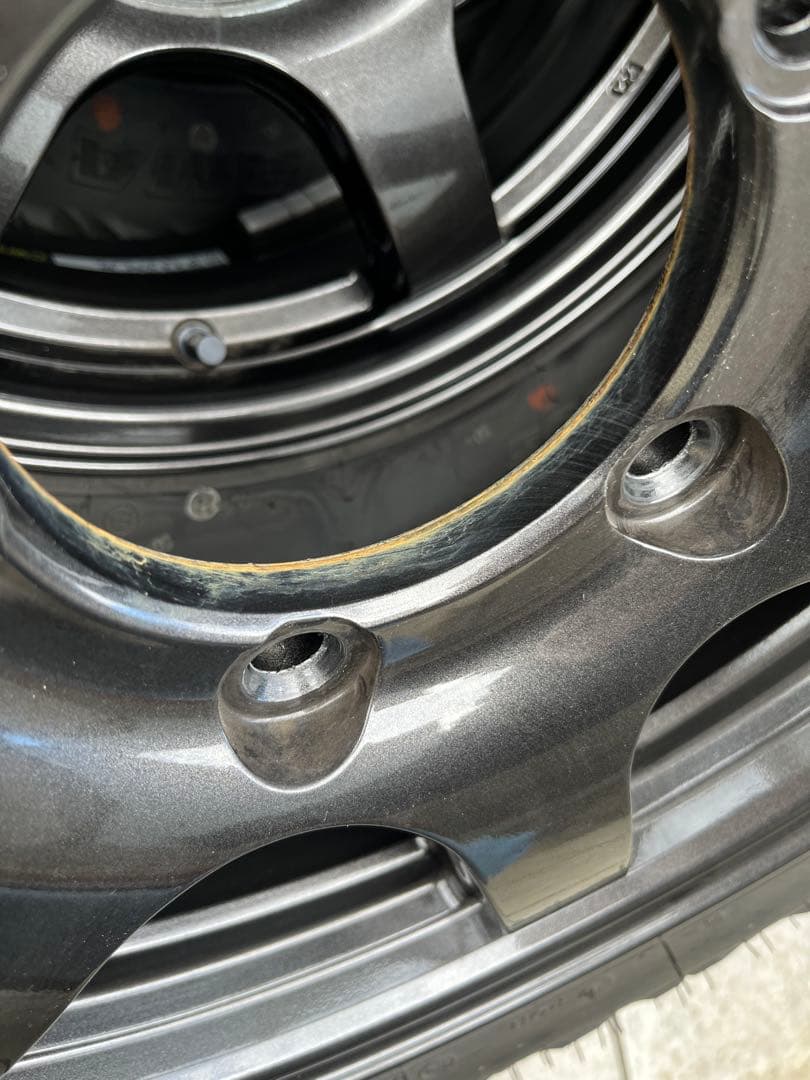 ５本セット　走行5000キロバリ溝　レイズ タイヤ・ホイールセット　JB64