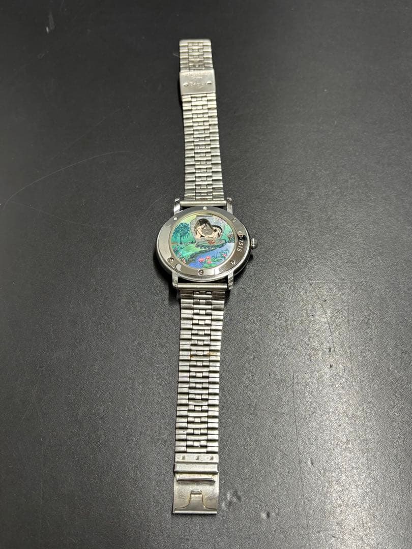 【美品】michelJurdian ミッシェルジョルダン からくり時計 手巻き