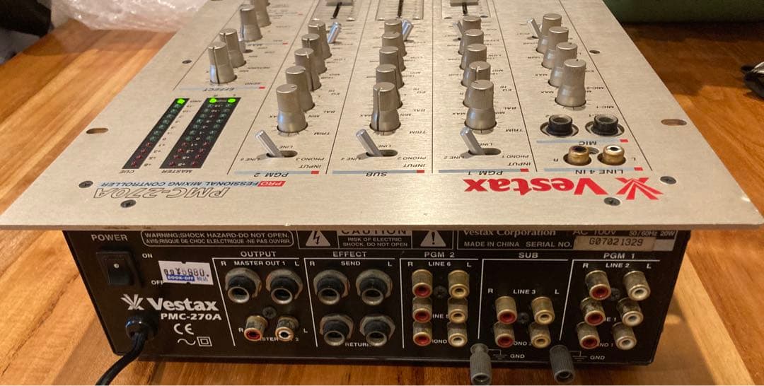 Vestax PMC-270A DJミキサー