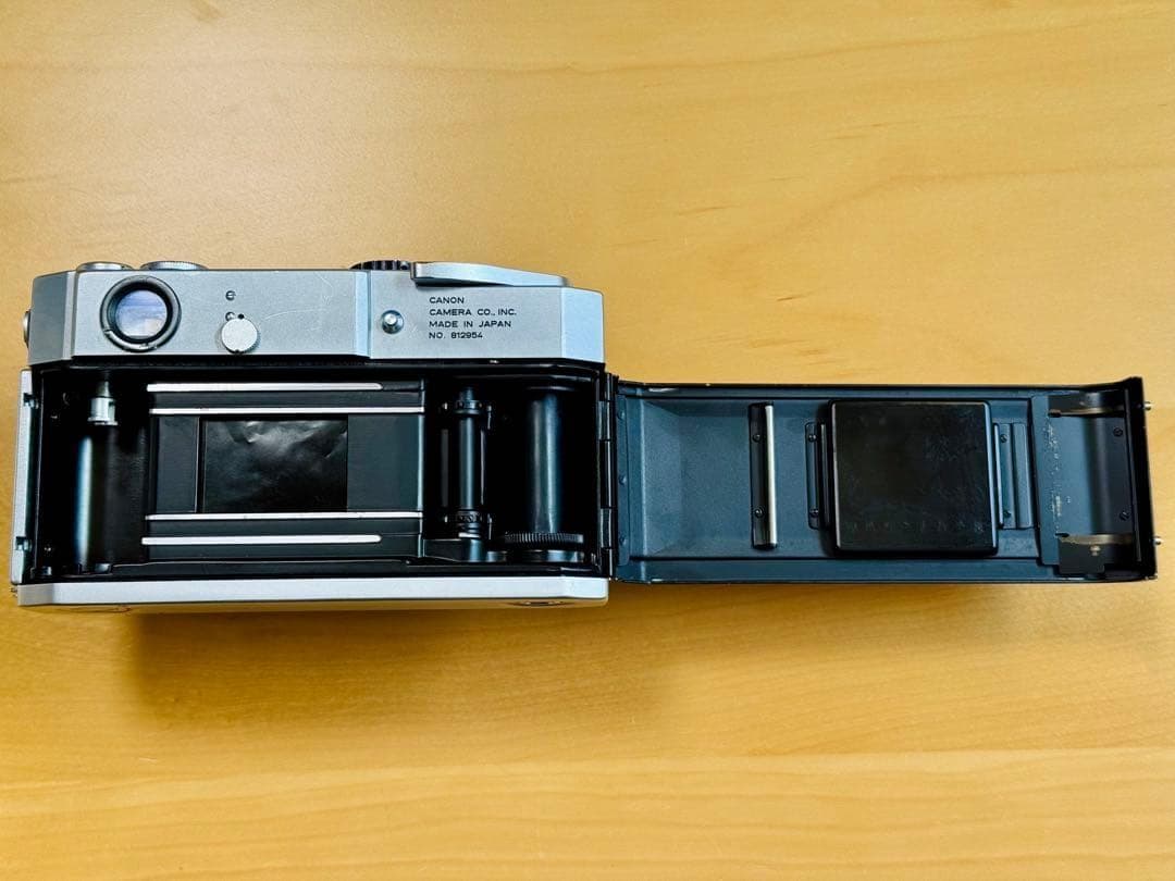 ジャンク Canon Model 7 + 50mm f1.4 レンズセット