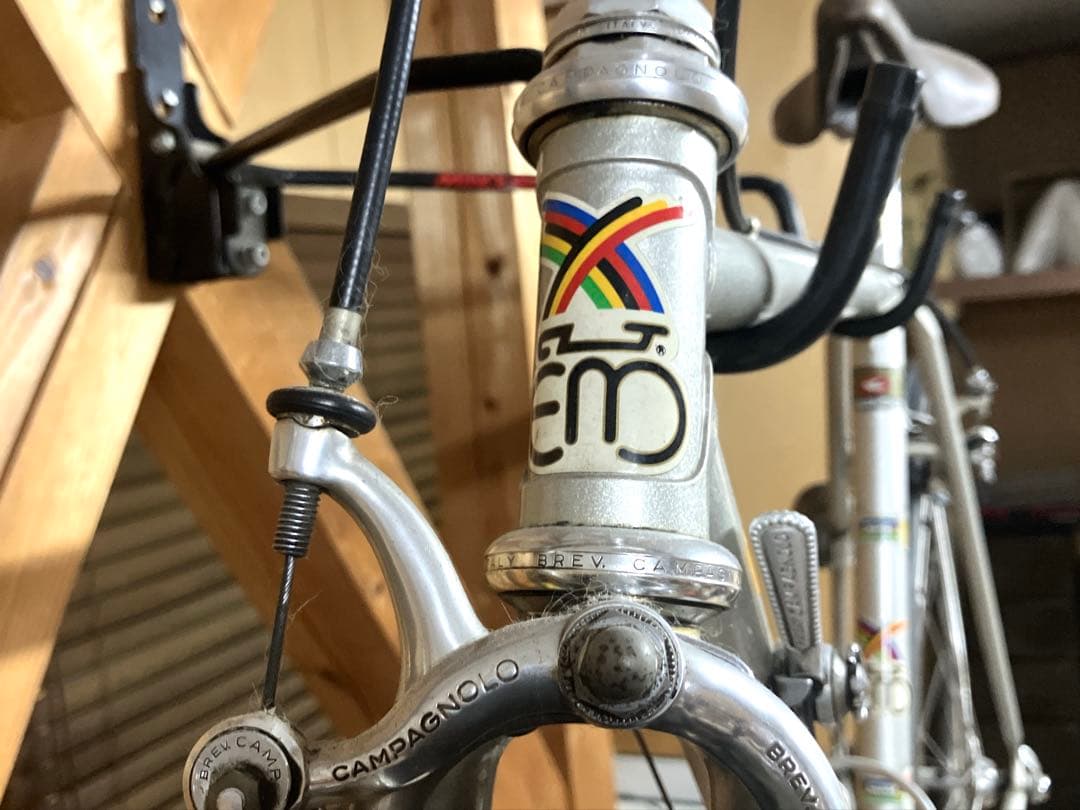 サ*ト様 オークションEDDY MERCKXシルバー1980年代 ロードレーサー