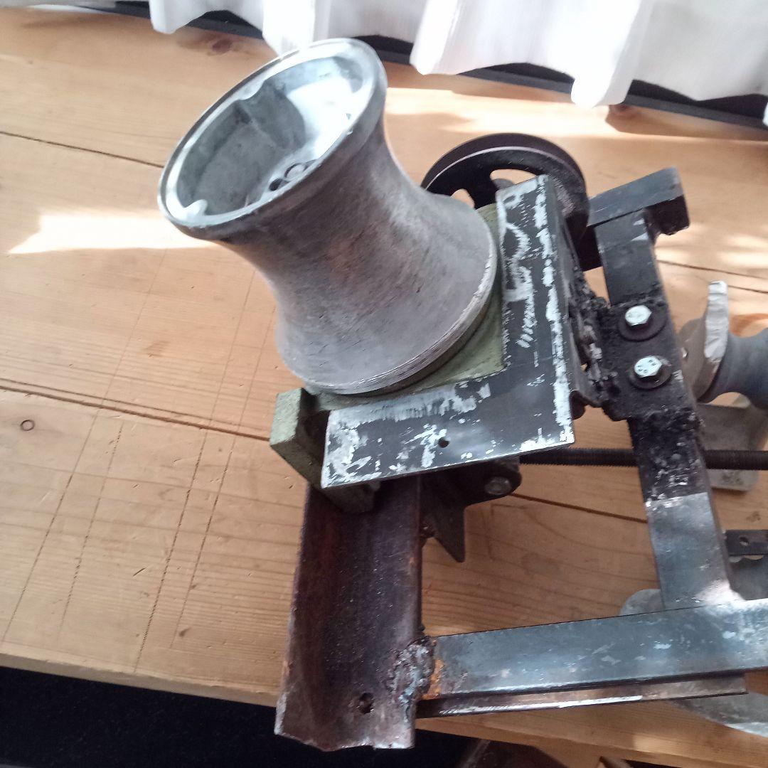 ウィンチ用キャプスタンと減速機ウィンチベッド付のセット