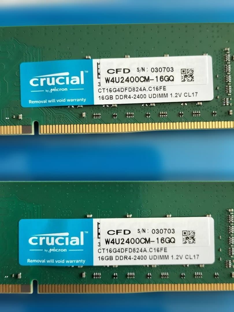 Crucial デスクトップメモリ DDR4-2400 32GB